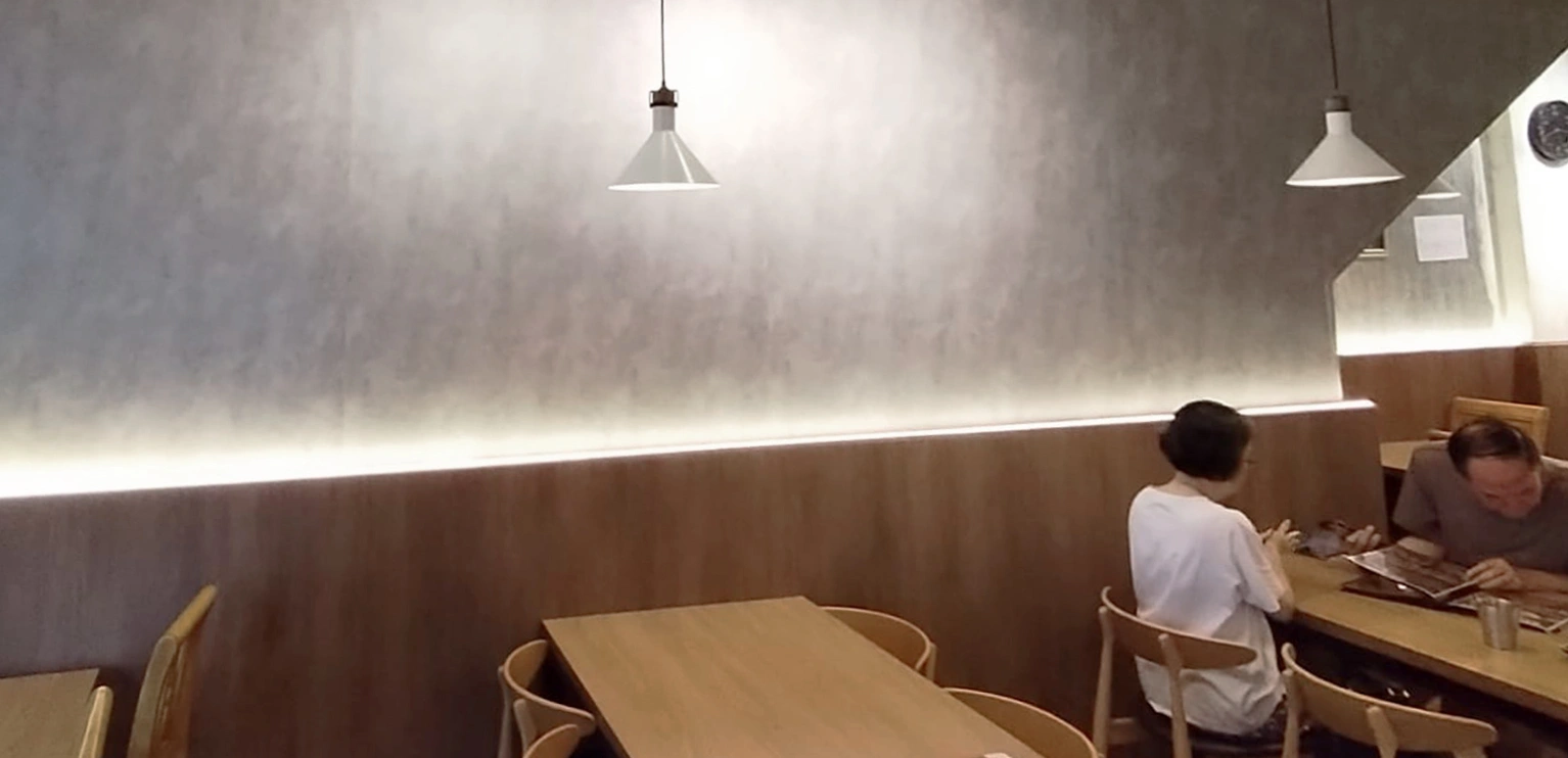 Laminate Sticker Installation for Korean Restaurant